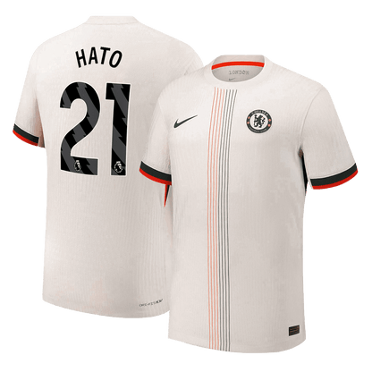 HATO #21 Chelsea Uit Thuisshirt 2025/26 Wit Authentiek