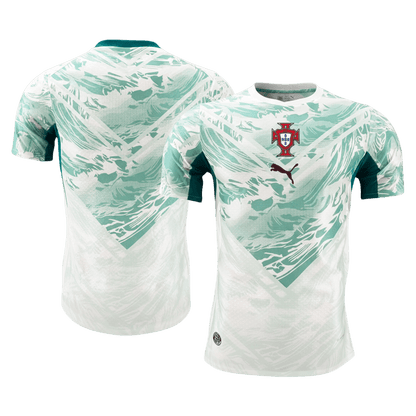 Portugal Uitshirt WK 2026 Wit&Groen Speler