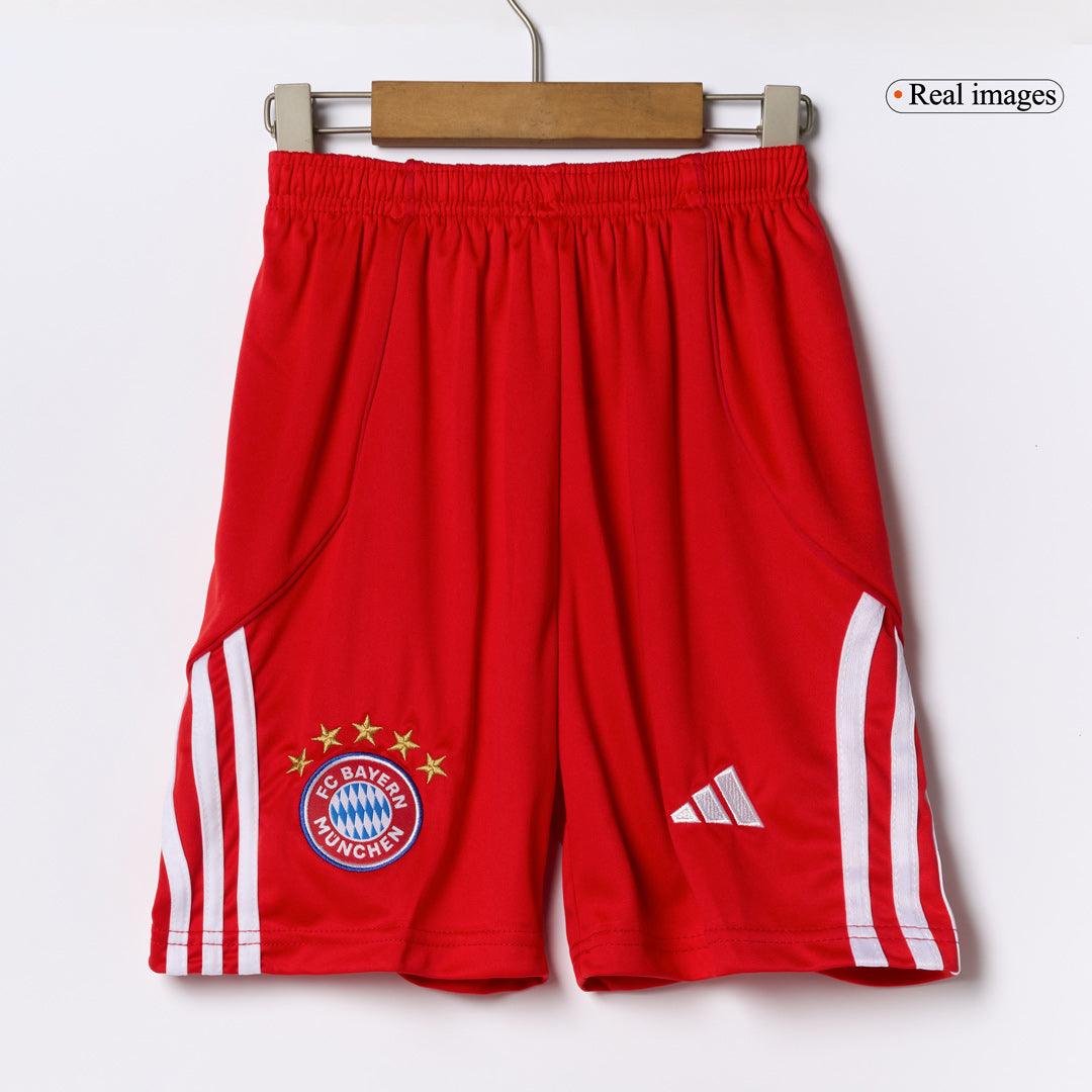 Vente Flash Munich Domicile Maillot Kit 2025/26 Enfant Rouge