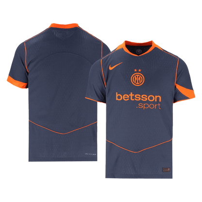 Inter Milan Derde Thuisshirt 2025/26 Marineblauw Authentic Grote Maat