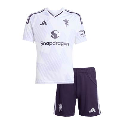 Manchester United Uitshirt Tenue 2025/26 Junior