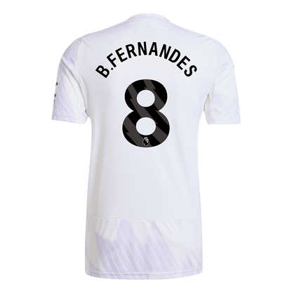 B.FERNANDES #8 Manchester United Uit Thuisshirt 2025/26