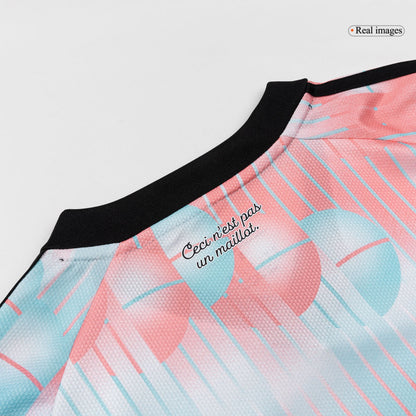 DE BRUYNE #7 Belgique Extérieur Maillot - Coupe du Monde 2026 Blue&Pink