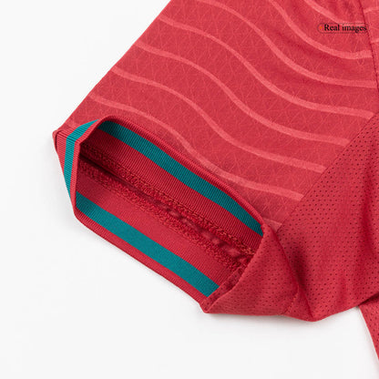 RÚBEN DIAS #4 Portugal Domicile Maillot - Coupe du Monde 2026 Rouge Joueur