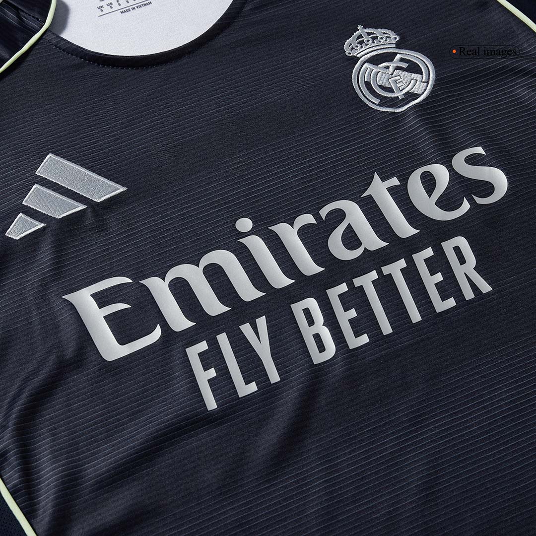 BELLINGHAM #5 Real Madrid Extérieur Maillot 2025/26 Grande Taille