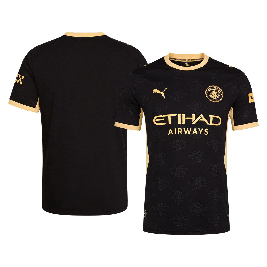 FODEN #47 Manchester City Extérieur Maillot 2026/27 Noir Joueur - UCL