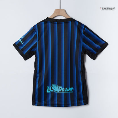 Inter Milan Thuisshirt Kit 2025/26 Junior Blauw&Zwart