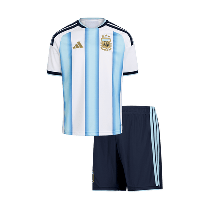 Argentine Domicile Maillot Kit 2025/26 Enfant Blue&White