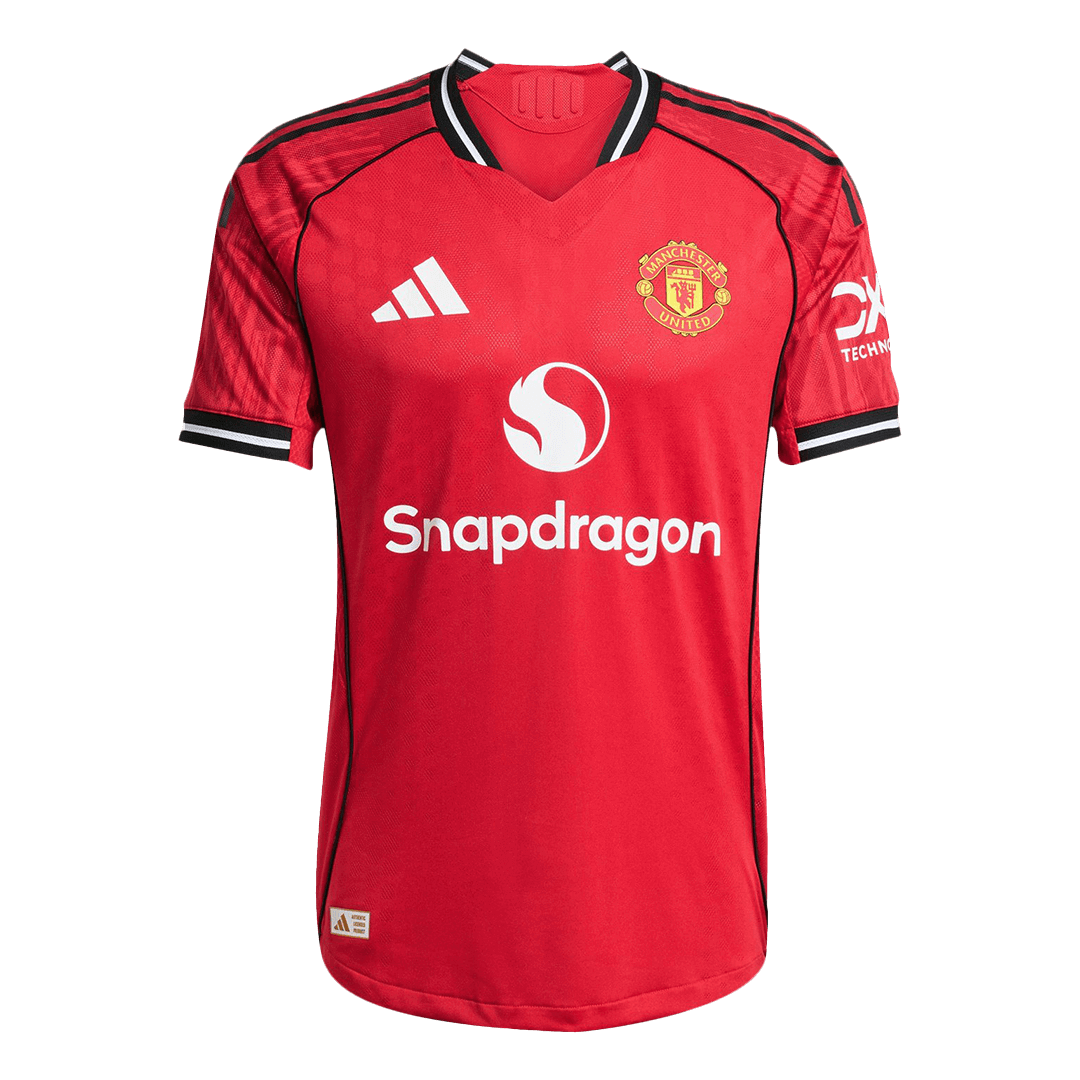 Manchester United Thuisshirt 2025/26 Authentiek
