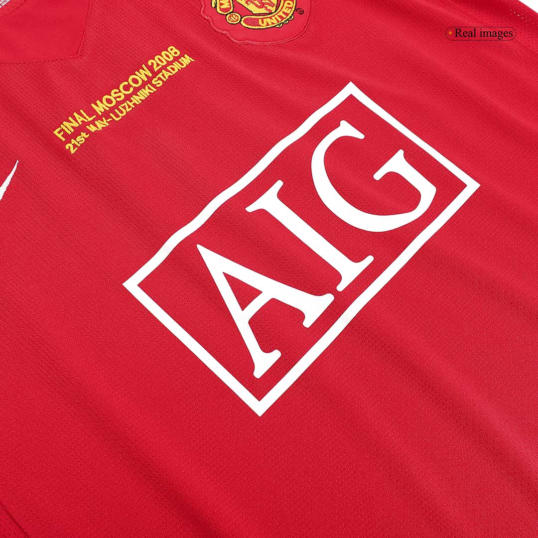 Retro Manchester United Thuisshirt 2007/08 - UCL Finale