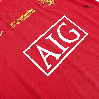 Retro Manchester United Thuisshirt 2007/08 - UCL Finale