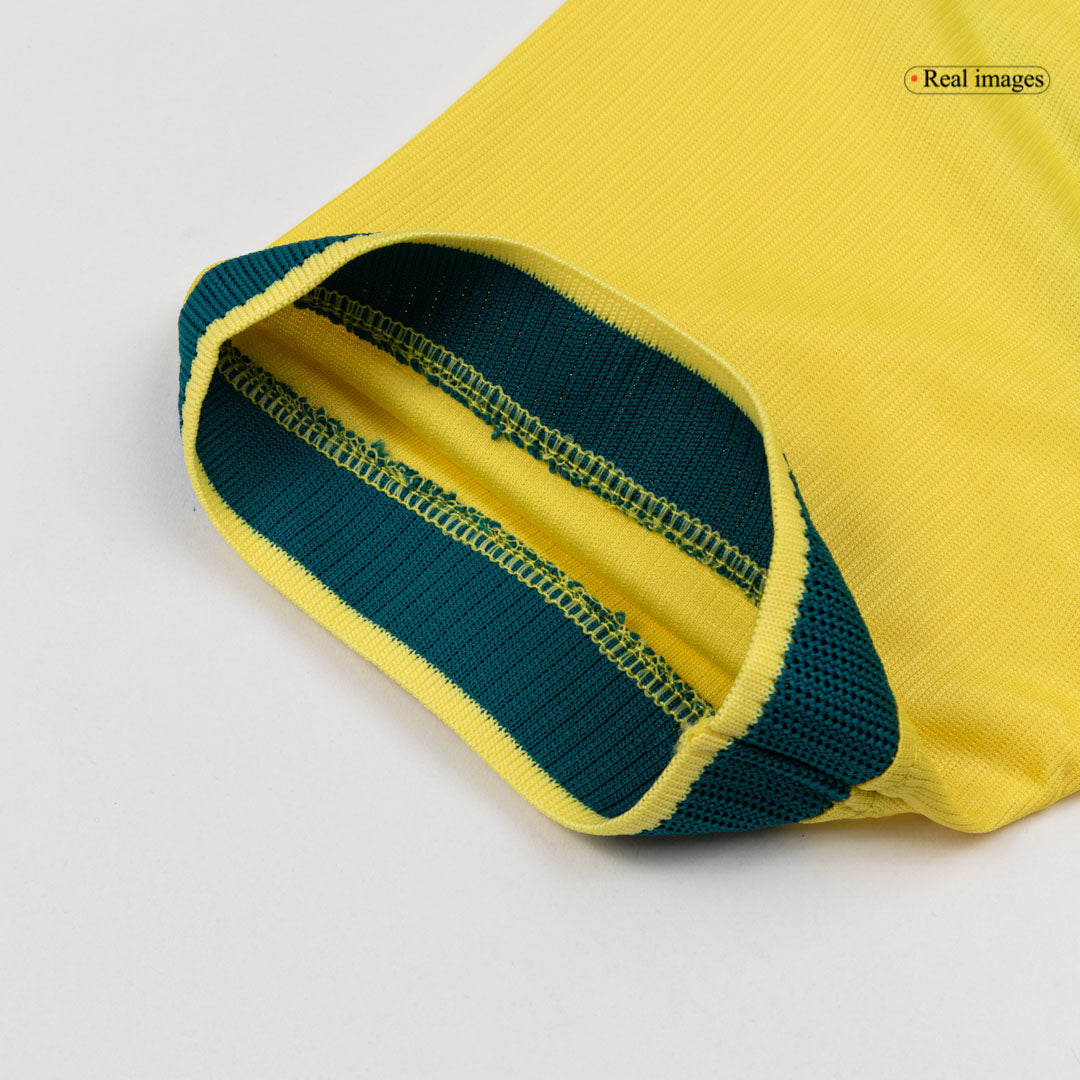 Vente Flash Femme Brésil Domicile Maillot - Coupe du Monde 2026 Jaune