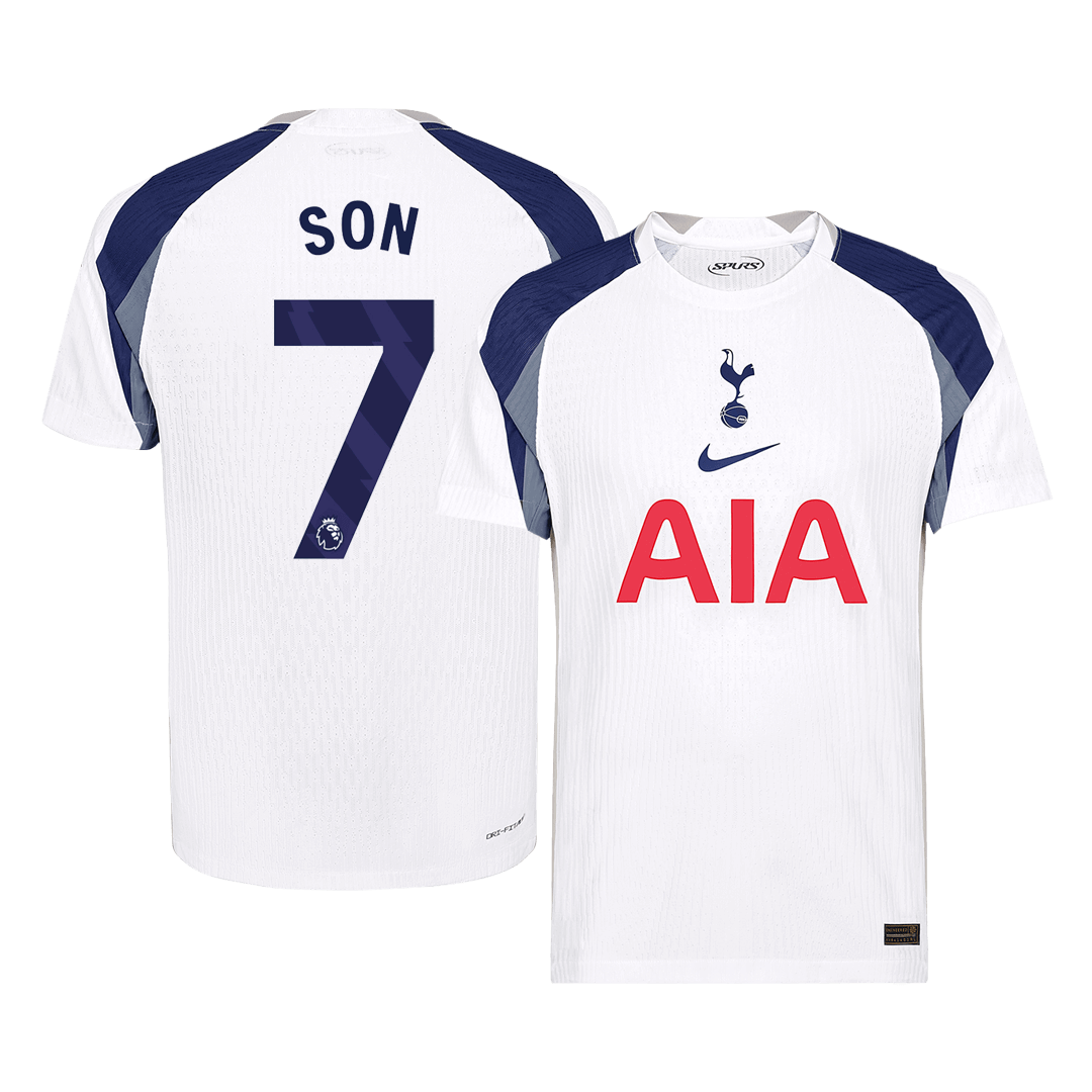 SON #7 Tottenham Hotspur Thuis Shirt 2025/26 Authentiek