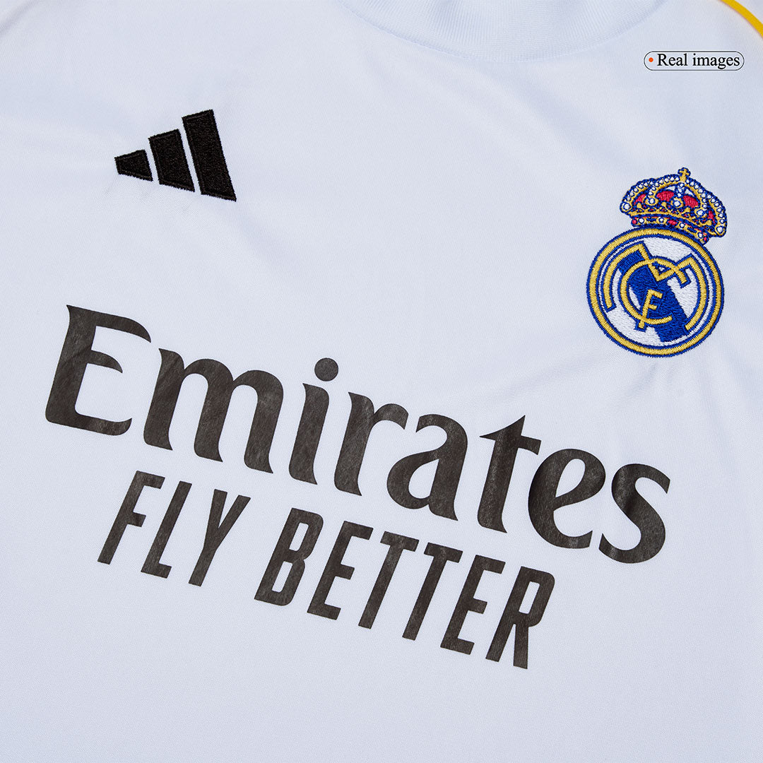 Real Madrid Thuis Thuisshirt Kit 2025/26 Kind Wit
