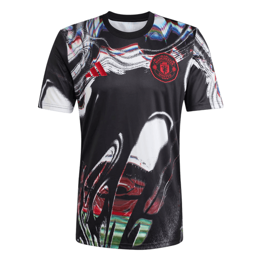 Manchester United warming-up shirt 2025/26 Zwart