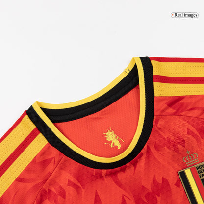 Belgique Domicile Maillot - Coupe du Monde 2026 Rouge Joueur Grande Taille