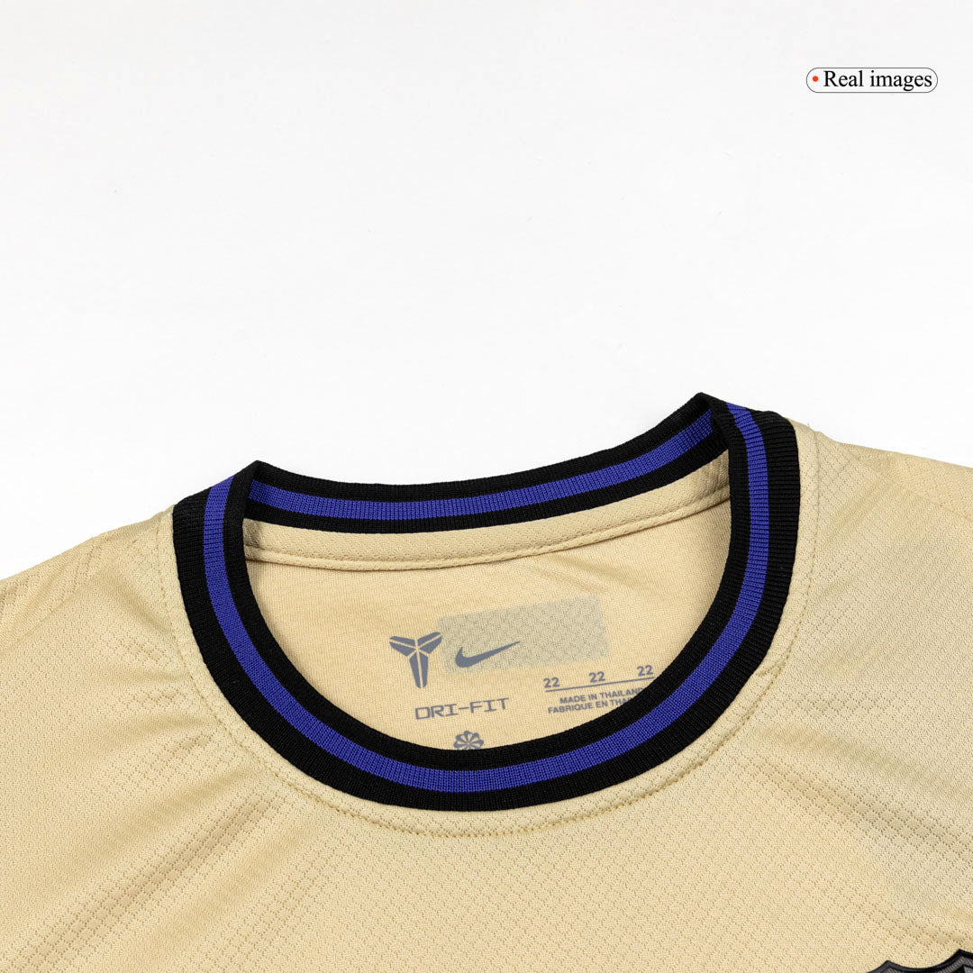 Barcelona Uit Thuisshirt Kit 2025/26 Junior Geel&Zwart
