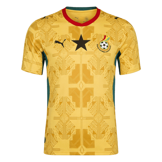 Ghana Uitshirt - Wereldkampioenschap 2026 Geel