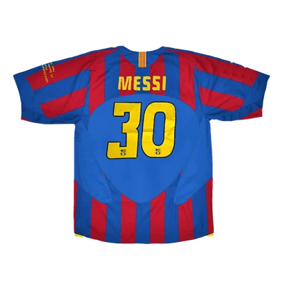 Retro MESSI #30 Barcelona Thuis Tenue 2005/06 - UCL Finale