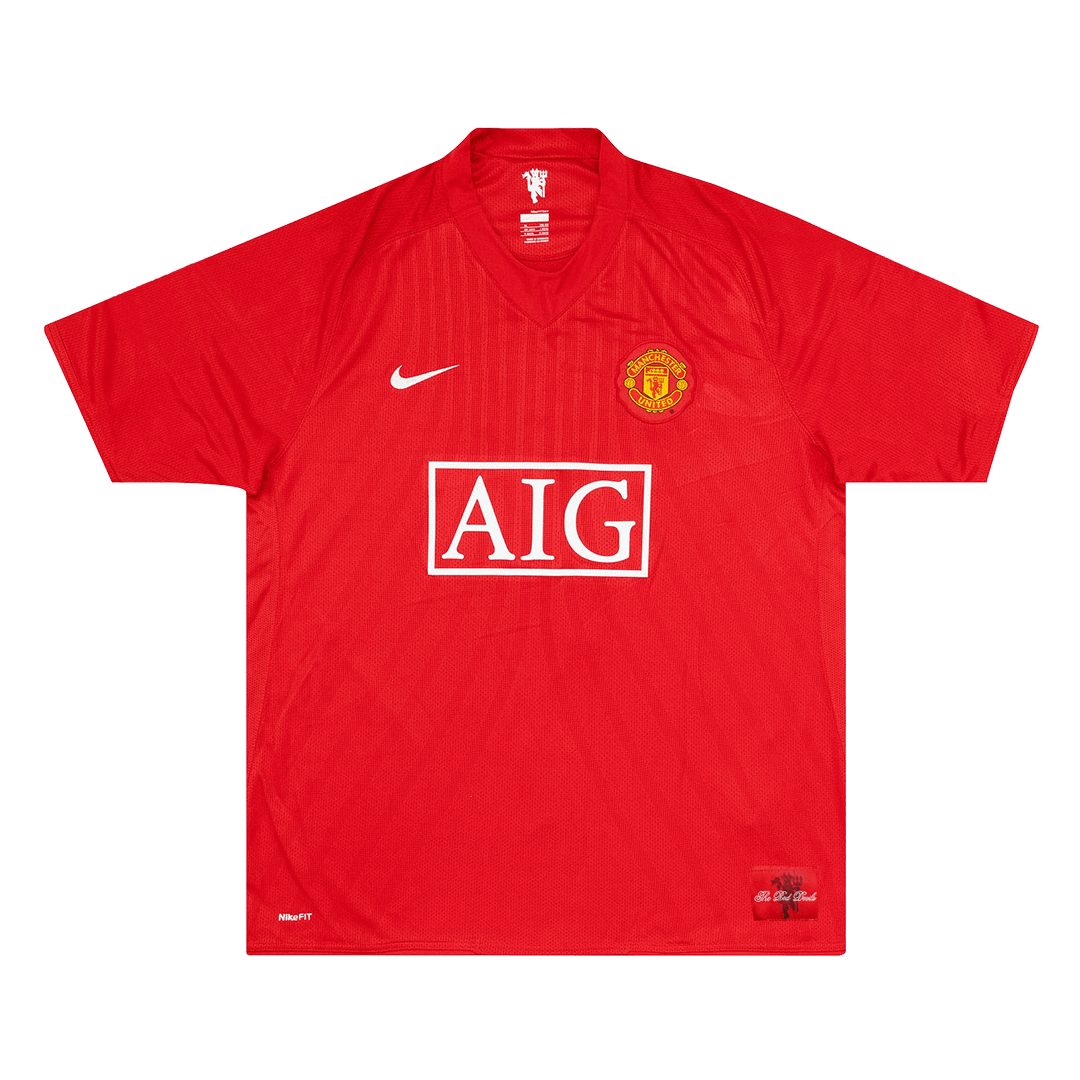 Retro Manchester United Thuis Shirt 2007/08