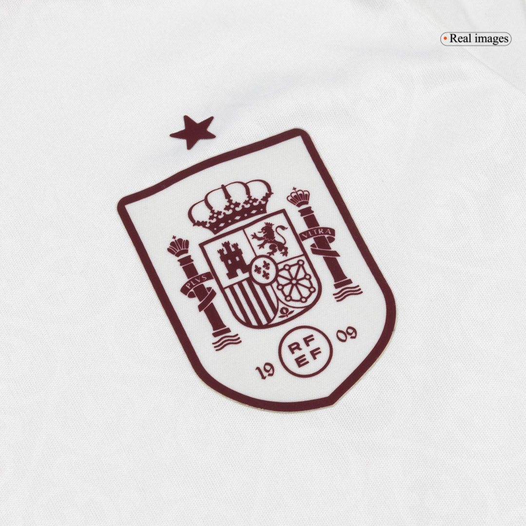 Vente Flash Espagne Extérieur Maillot Kit 2026 Enfant Blanc