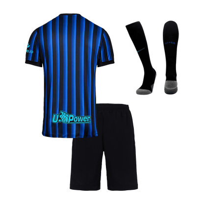 Inter Milan Thuisshirt Kit 2025/26 Junior Blauw&Zwart
