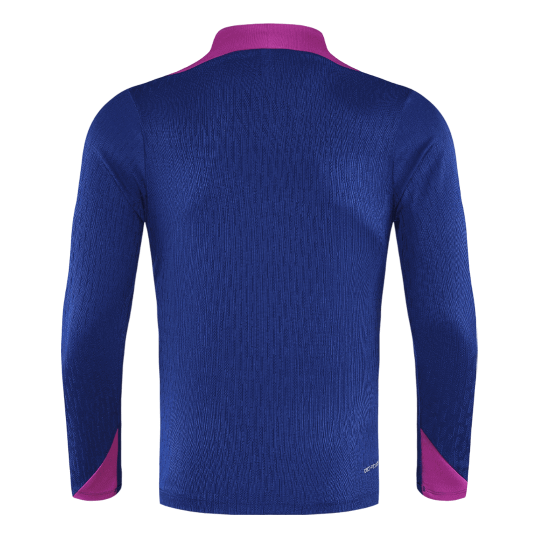 Barcelona Sweatshirt Kit 2025/26 Marineblauw voor kinderen