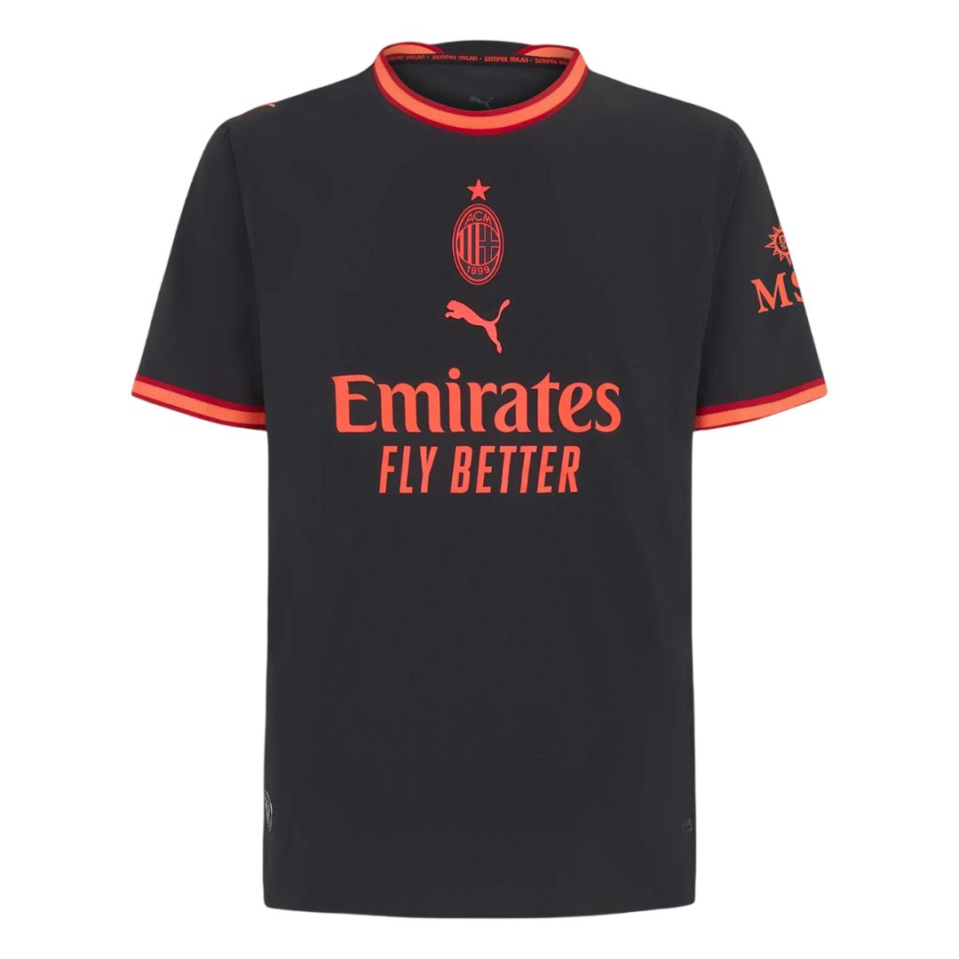 AC Milan Third Maillot 2026/27 Noir Joueur