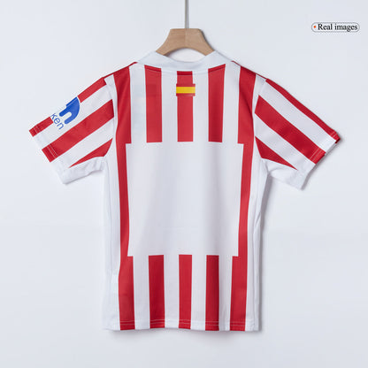 Atlético Thuisshirt Tenue 2025/26 Junior Rood&Wit