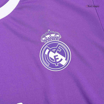 BENZEMA #9 Retro Real Madrid Uit Thuisshirt Lange Mouwen 2016/17