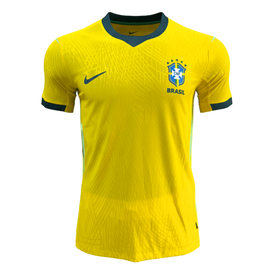 Brazilië Thuisshirt WK 2026 Geel Speler Grote Maat