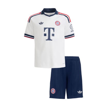 Munich Extérieur Maillot Kit 2026/27 Junior Blanc