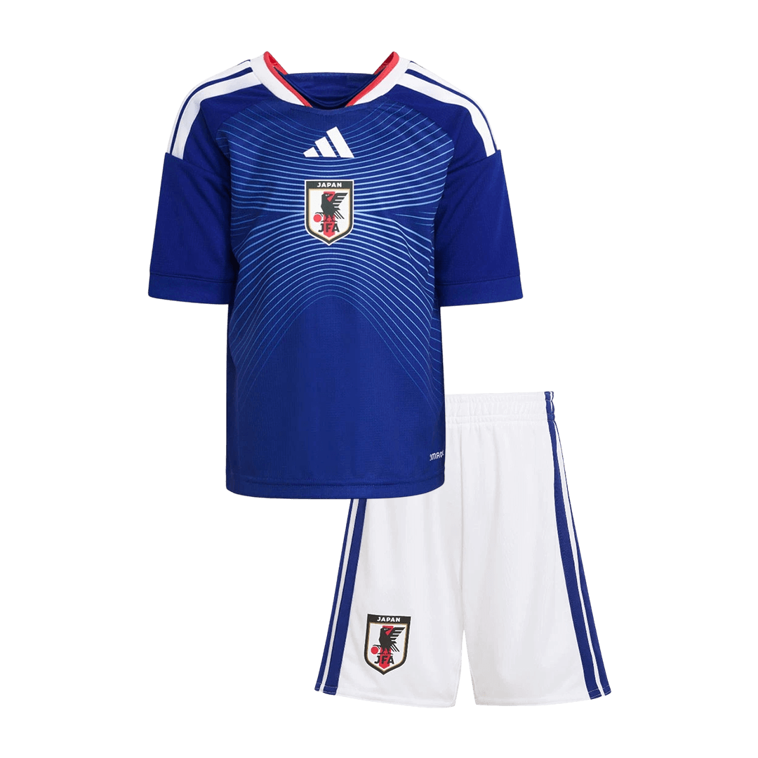 Vente Flash Japon Domicile Maillot Kit Coupe du Monde 2026 Enfant Bleu marine
