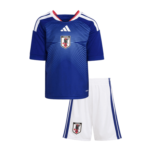 Vente Flash Japon Domicile Maillot Kit Coupe du Monde 2026 Enfant Bleu marine
