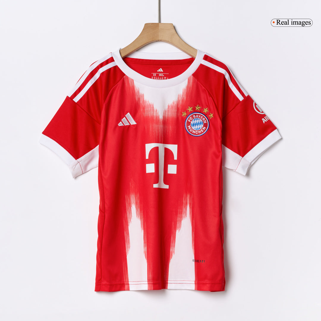 Vente Flash Munich Domicile Maillot Kit 2025/26 Enfant Rouge