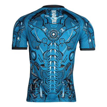 Napoli Pre-Match Shirt 2025/26 Blauw Grote Maat