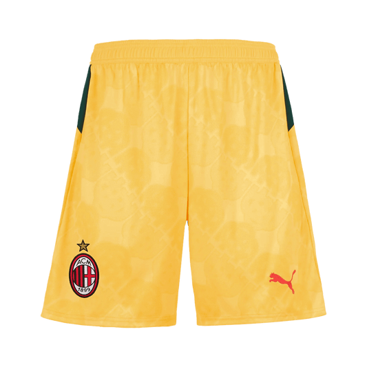 AC Milan Derde Short 2025/26 Geel