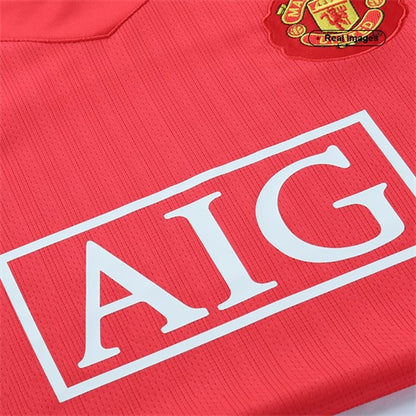 Retro Manchester United Thuis Shirt 2007/08