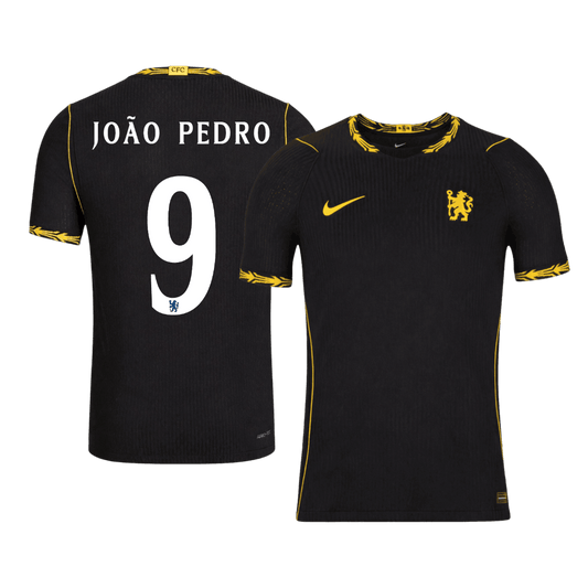 JOÃO PEDRO #9 Chelsea Extérieur Maillot 2026/27 Balck Joueur - UCL