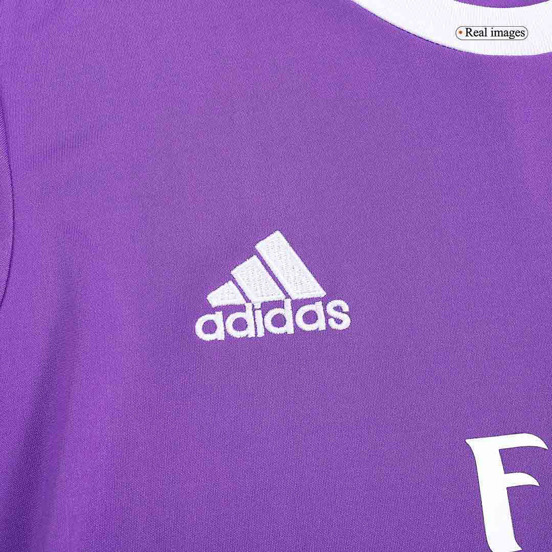 BENZEMA #9 Retro Real Madrid Uit Thuisshirt Lange Mouwen 2016/17
