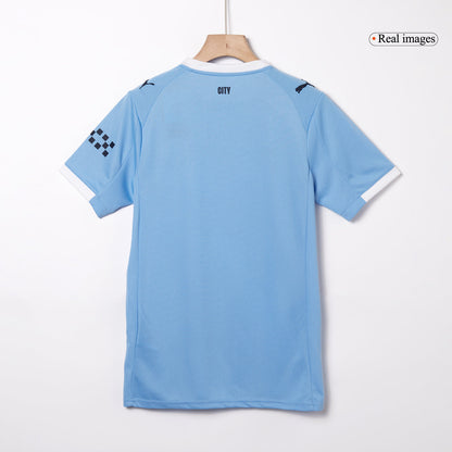 HAALAND #9 Manchester City Thuisshirt 2025/26 Grote Maten