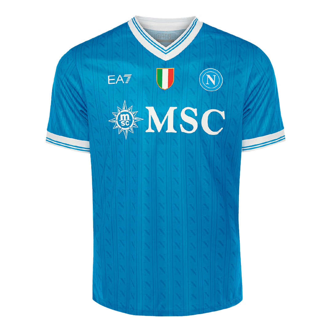 Napoli Thuisshirt 2025/26 Blauw