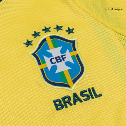 Vente Flash Femme Brésil Domicile Maillot - Coupe du Monde 2026 Jaune