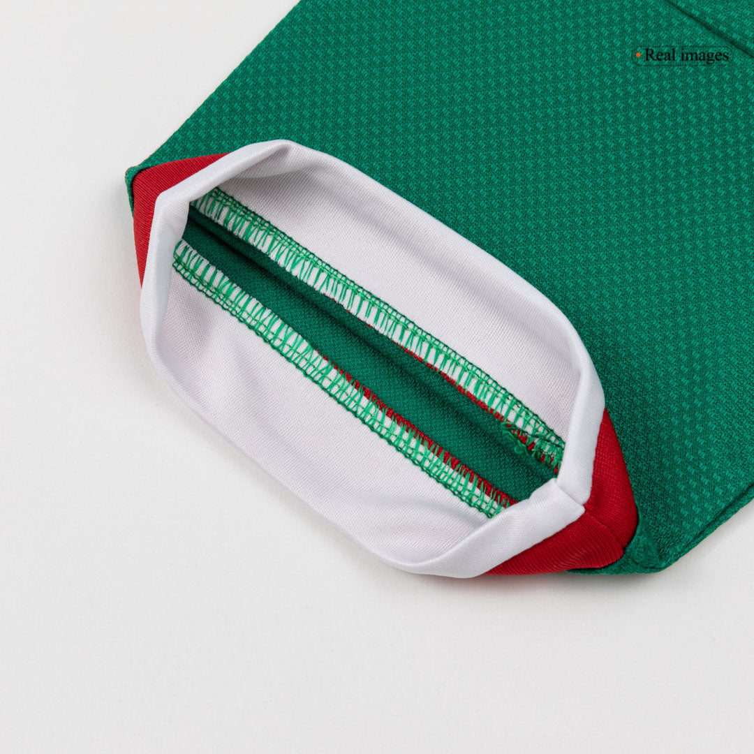 Mexico Thuis tenue 2025/26 Kinderen Groen