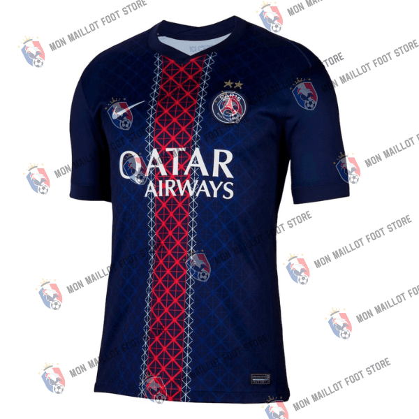 Europees Kampioenen #26 Thuisshirt 2025/26 Marineblauw - 2 Sterren