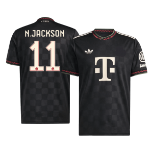 N.JACKSON #11 Munich Third Maillot 2025/26 Noir